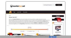 Desktop Screenshot of monitortest.net